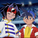 Ray and Tyson talking in Beyblade season 1