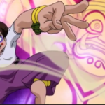 Andre from The Tall Boys performing an attack in Beyblade season 1