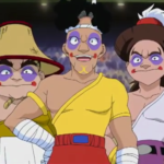 The Tall Boys team in Beyblade season 1