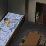 Tyson sleeping in Beyblade season 1
