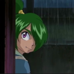 Kevin spying on the Bladebreakers in Beyblade season 1