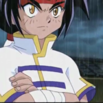 Ray with his arms crossed in Beyblade season 1