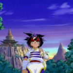 Ray walking away from the site of the Asian Tournament in Beyblade season 1