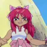 Mariah ready to battle Ray in the mountains of China in Beyblade season 1
