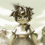 Ray as a young child in Beyblade season 1