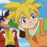 Max using his hand to cover Tyson's mouth and silence him in Beyblade season 1